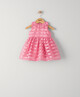 Pink Organza Stripe Dress image number 1