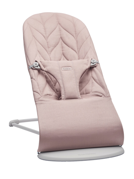 BabyBjorn Bouncer Bliss Cotton, Petal Quilt - Dusty Pink image number 1