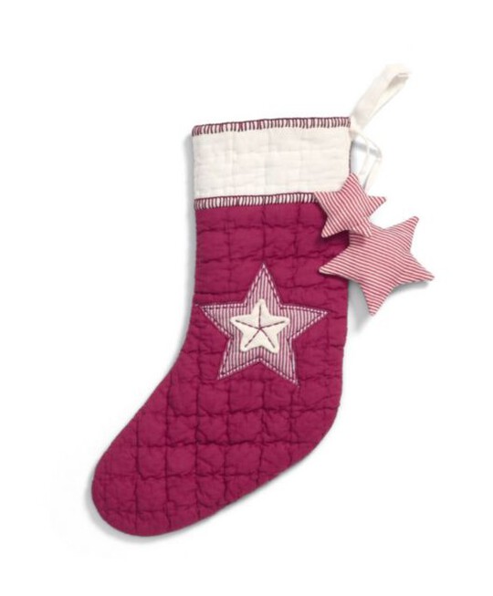 Small Red Star Stocking image number 1
