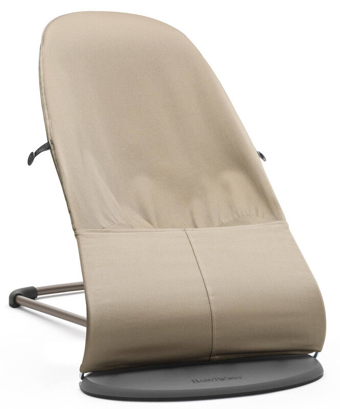 BabyBjorn Bouncer Balance Soft Cotton - Khaki/Beige image number 2