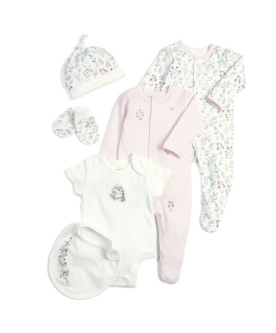 Pink Newborn Essentials - 6 Piece Gift Set image number 1