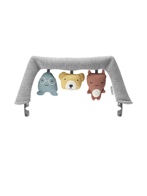 Babybjorn Toy for Bouncer - Soft Friends (Multicolour)