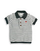 Stripe Knitted Polo image number 1