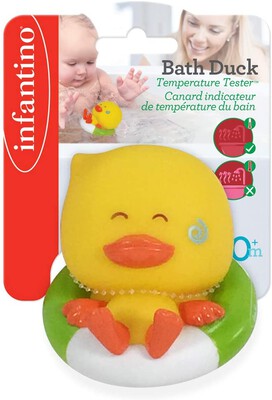 Infantino Bath Duck Squirt & Temperature Tester