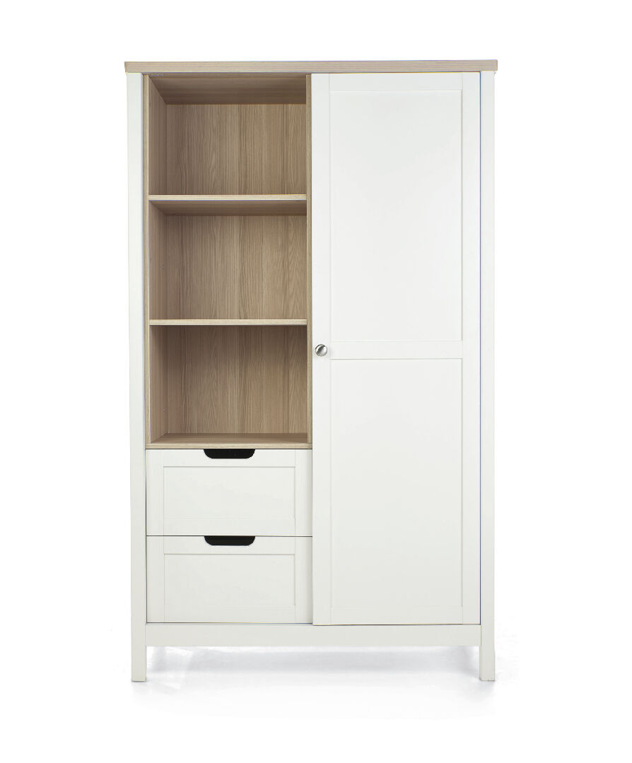 Harwell Wardrobe White/Oak image number 6