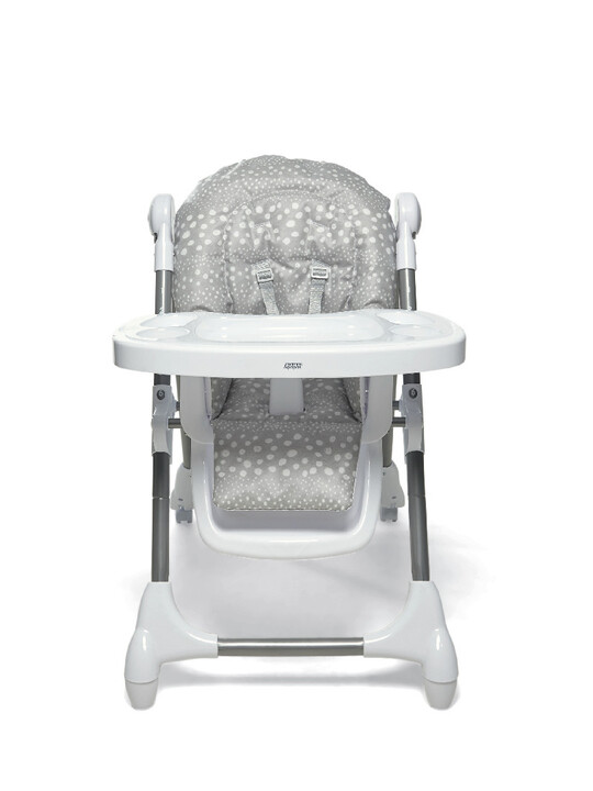 Baby Snug Cherry with Grey Spot Highchair image number 5