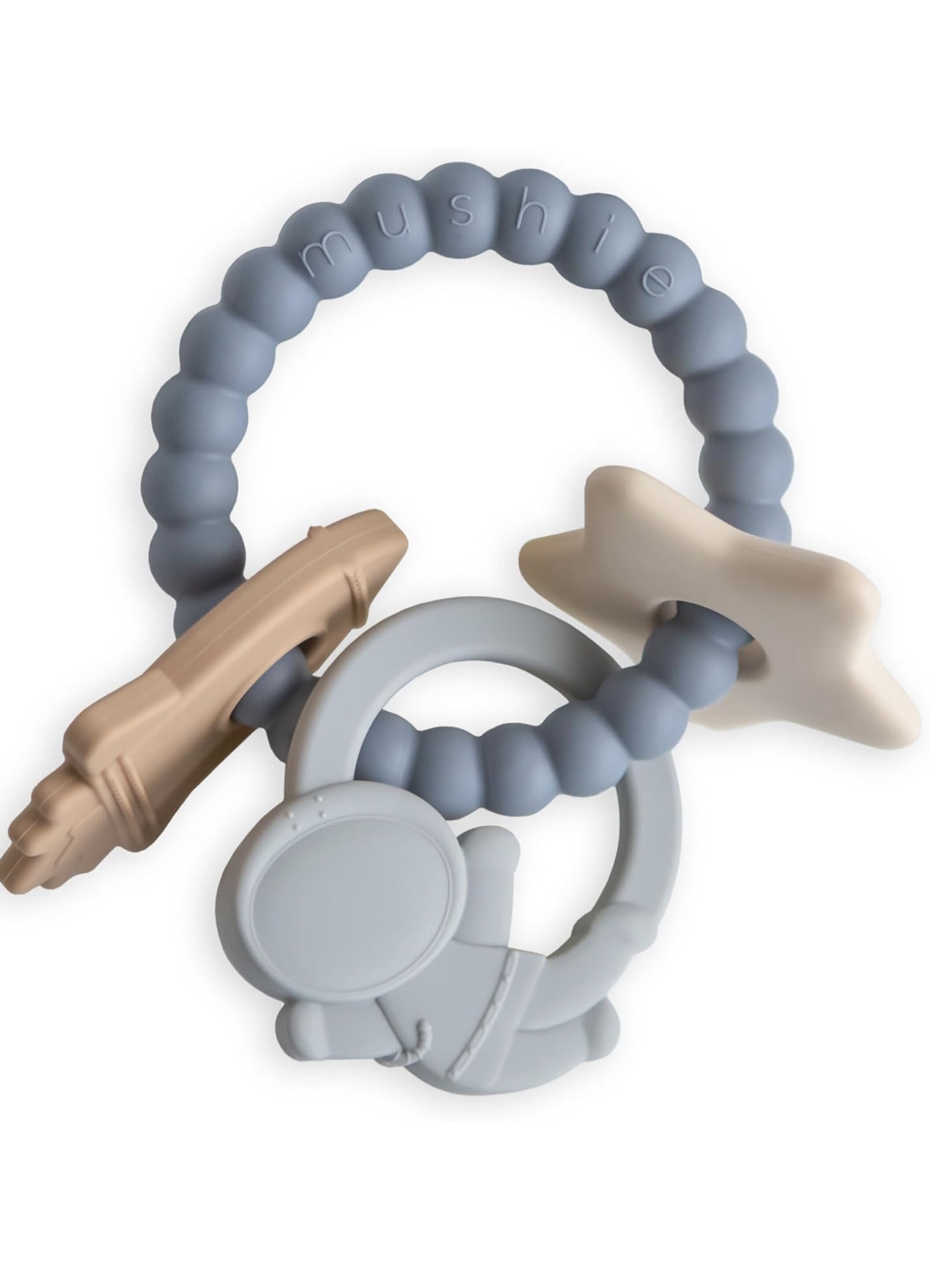 Mushie Space Teething Ring