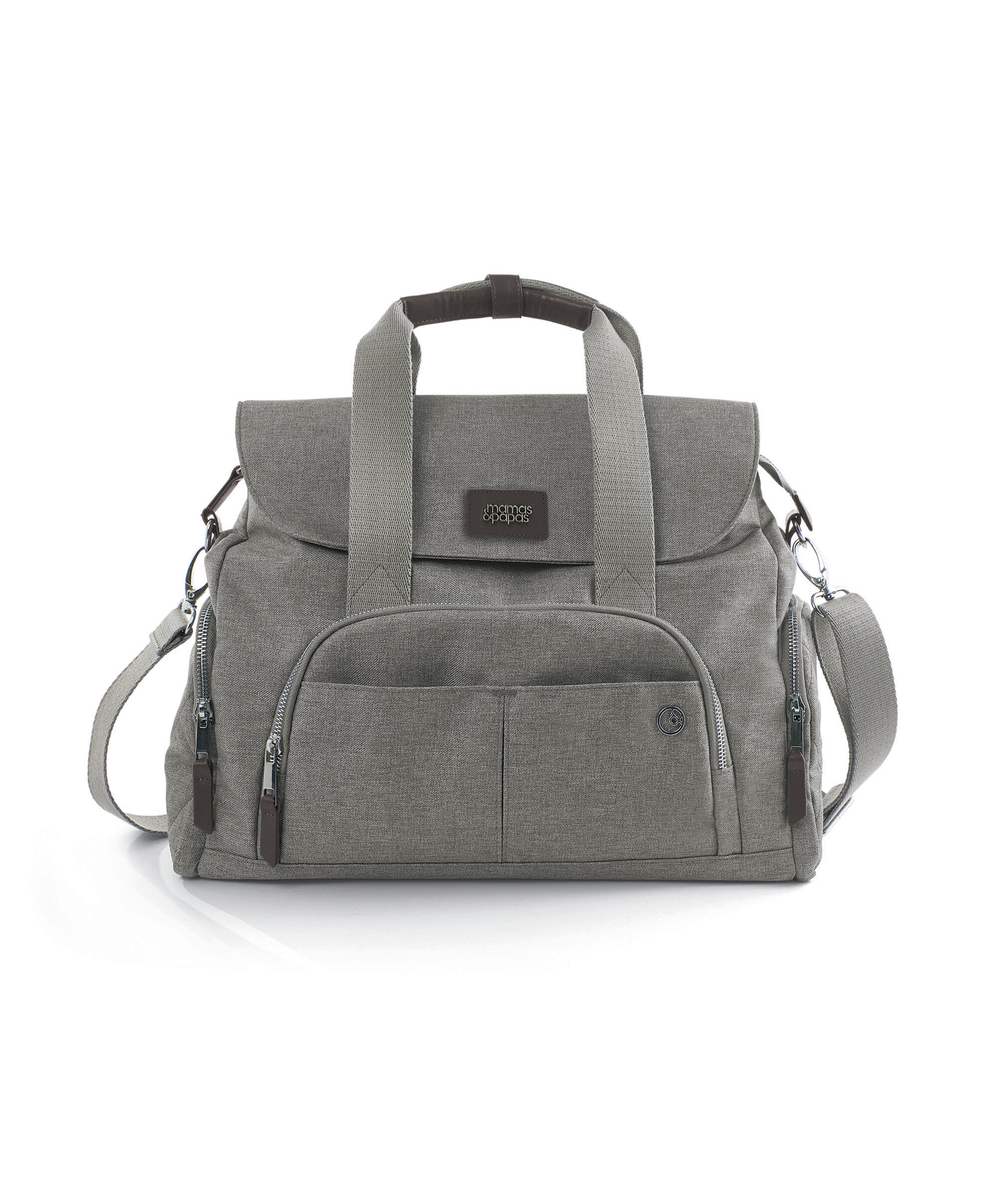 Mamas & Papas Ocarro Changing Bowling Bag - Greige image number 5