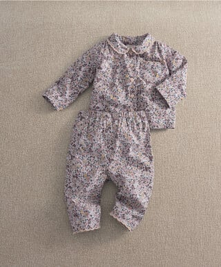 Mamas & Papas Vintage Floral Woven Pyjamas