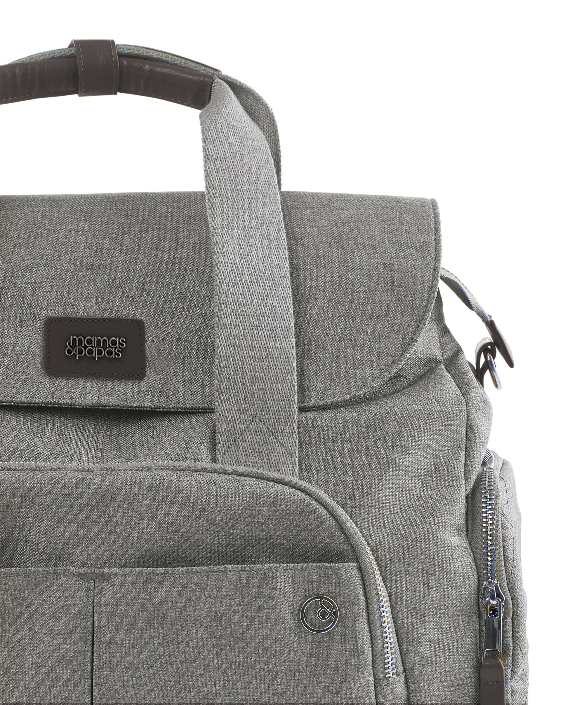 Mamas & Papas Ocarro Changing Bowling Bag - Greige image number 6
