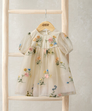 Floral Mesh Dress