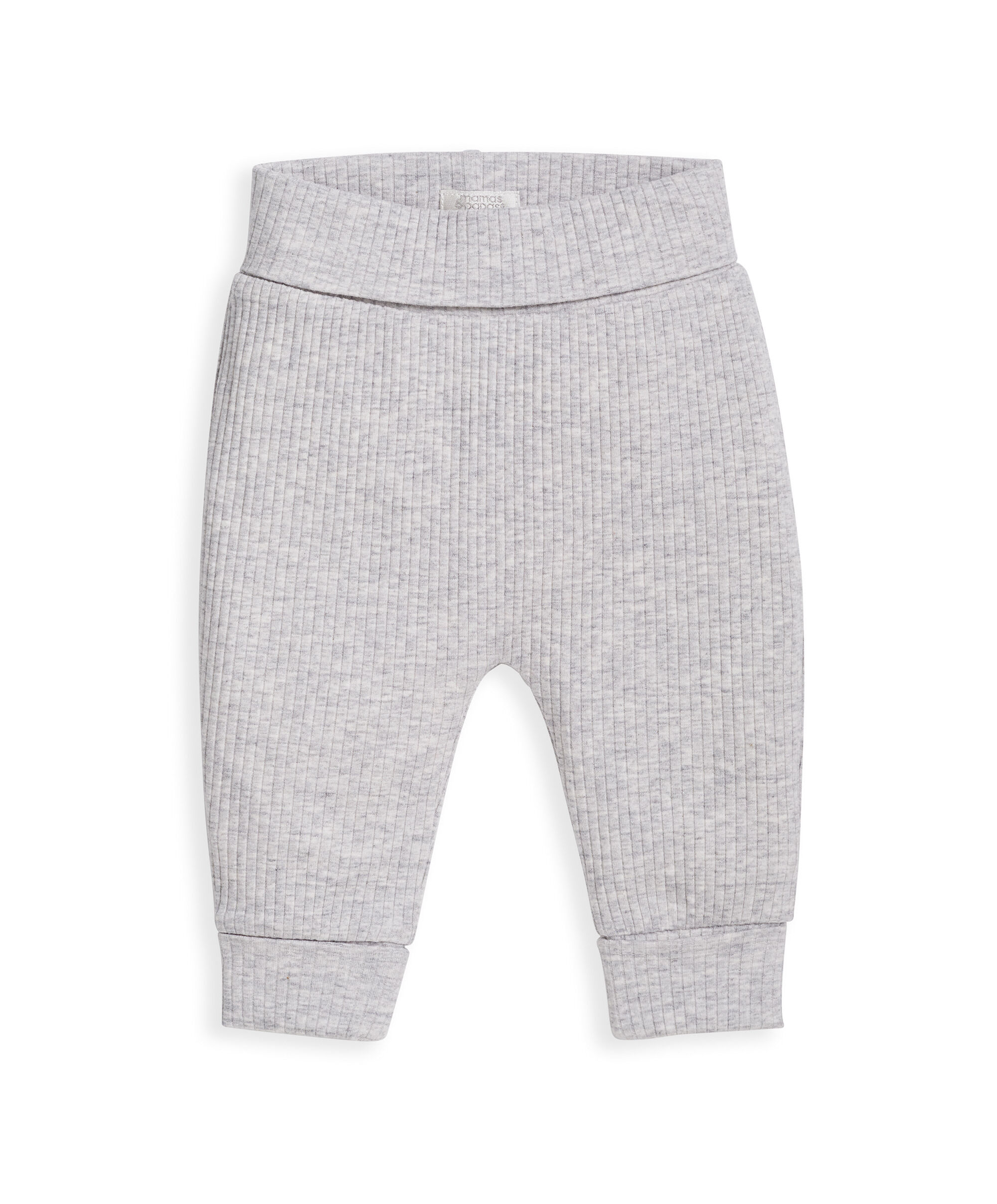 Grey Rib Leggings image number 1