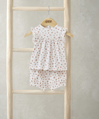 Rose Print Short Pyjamas