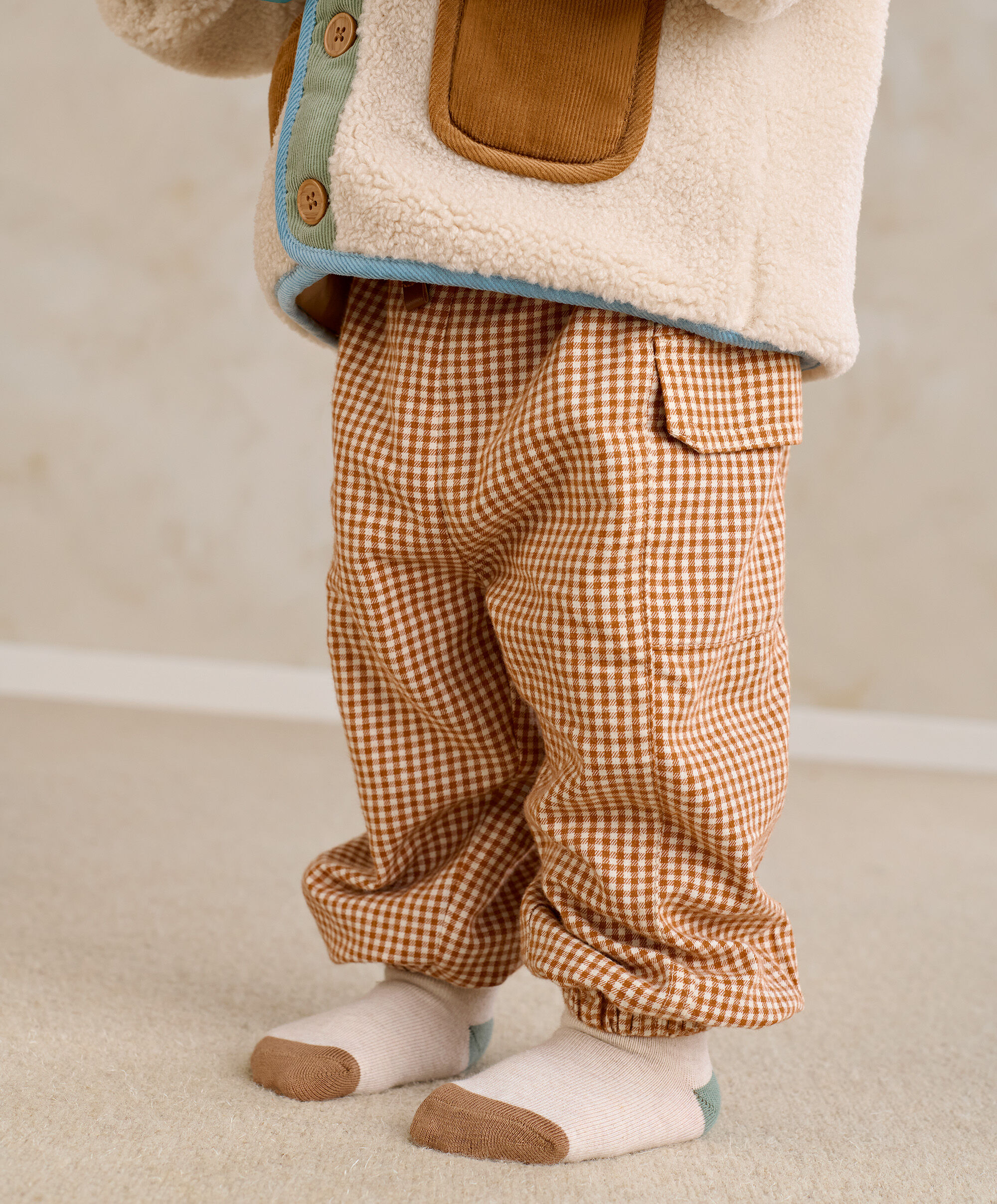 Gingham Jogger