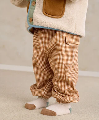 Gingham Jogger