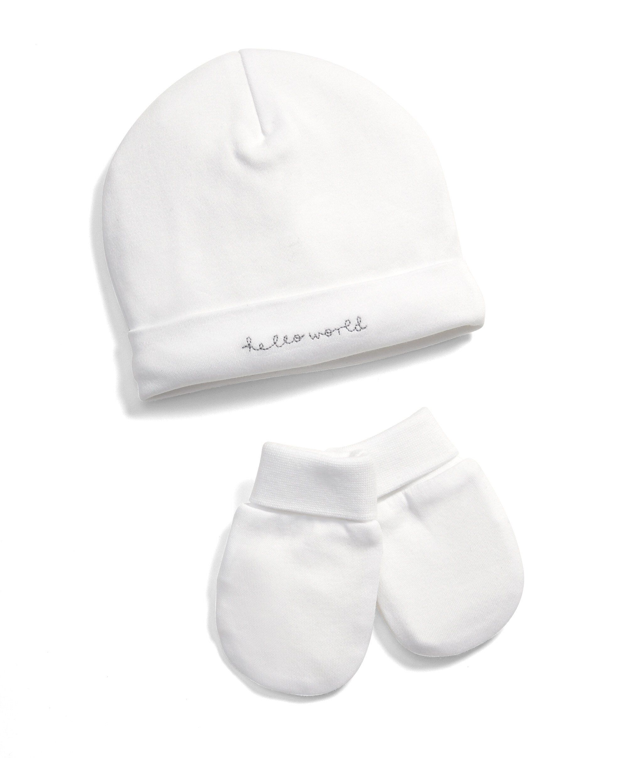 Hello World Hat & Mitts image number 1