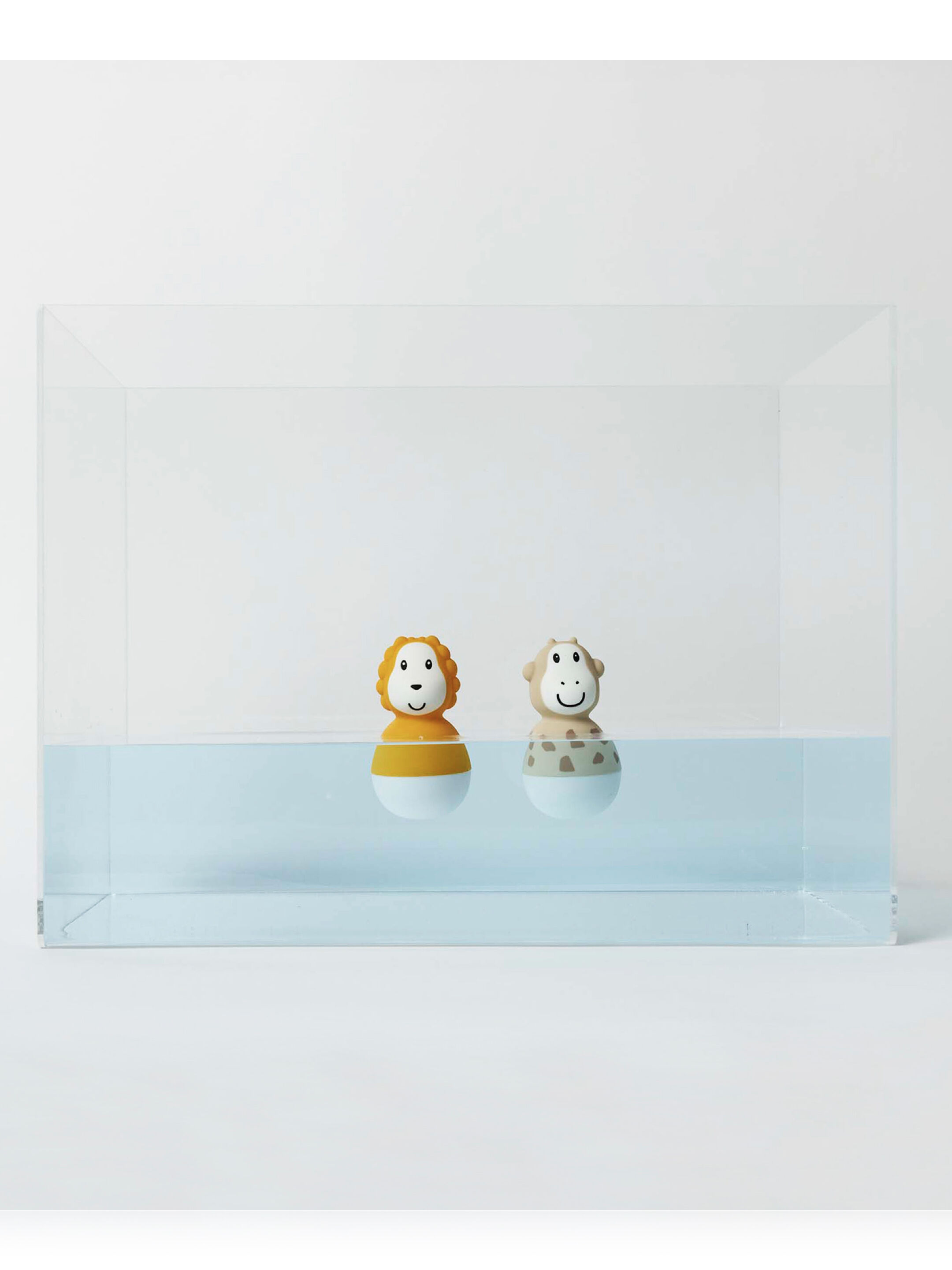 Matchstick Monkey Bathtime Wobblers - Lion & Giraffe image number 1