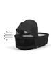 Cybex Priam Lux Carry Cot - Sepia Black image number 4