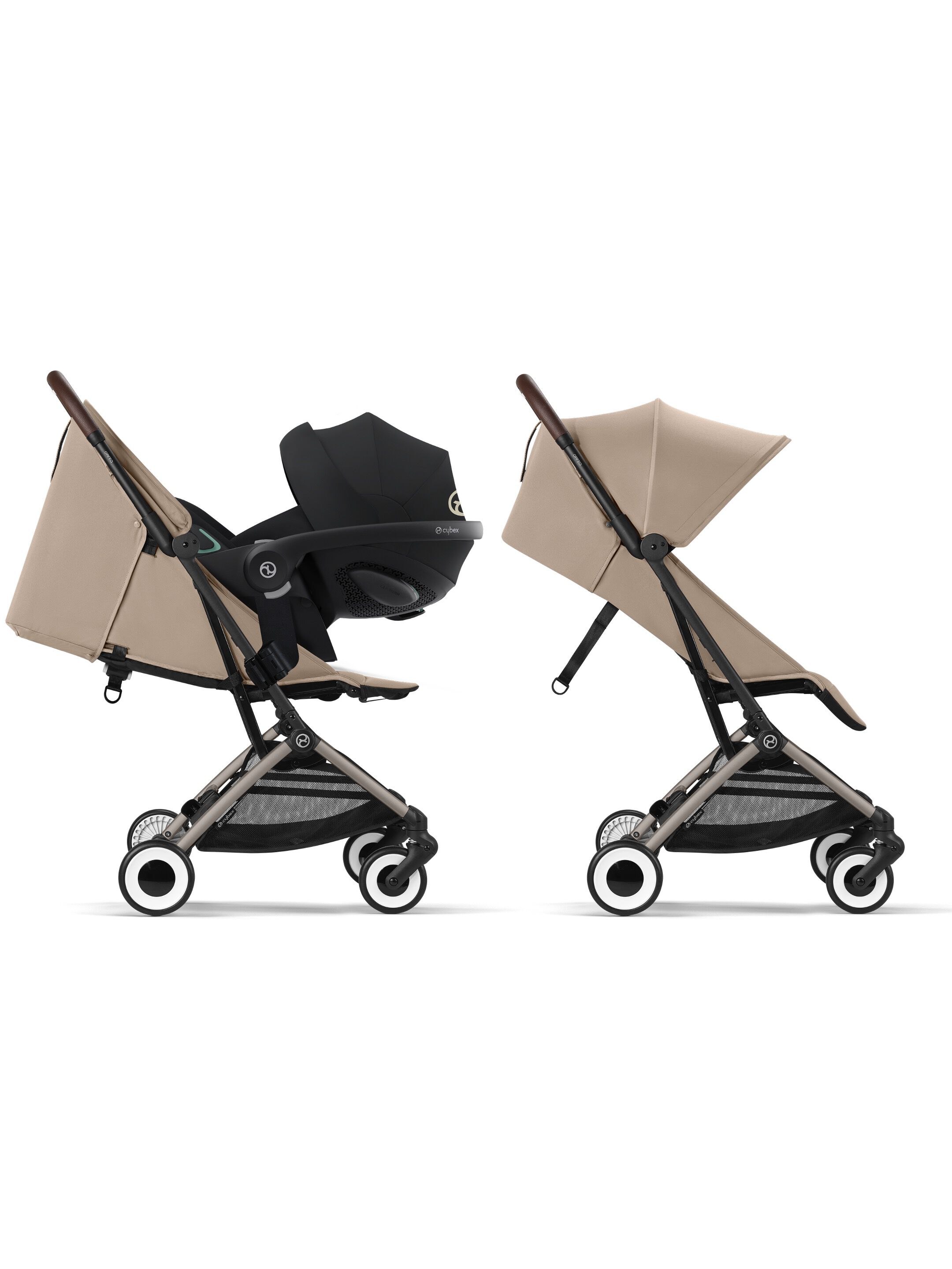 Cybex Orfeo Stroller - TPE/Almond Beige image number 8
