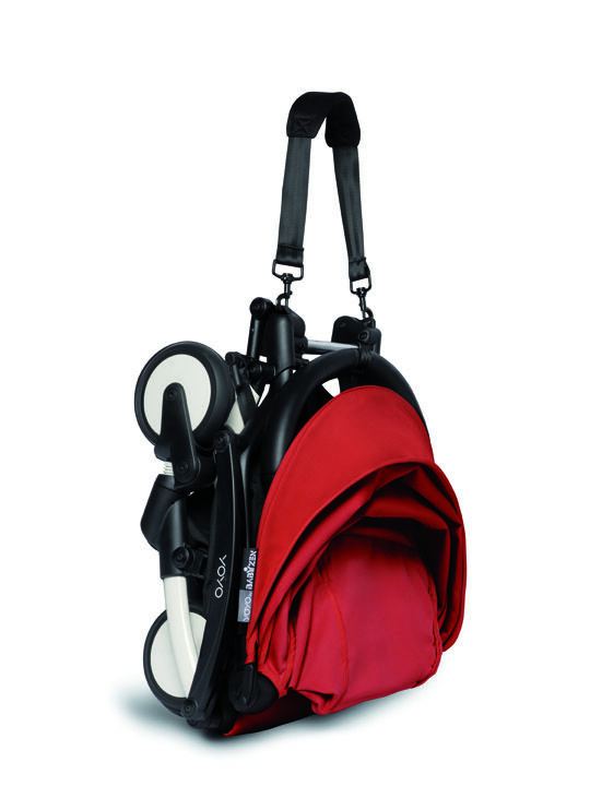 YOYO2 Stroller White Frame with Red 6+ Color Pack image number 4