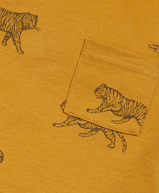 Tiger Print T-Shirt & Jogger Set image number 3