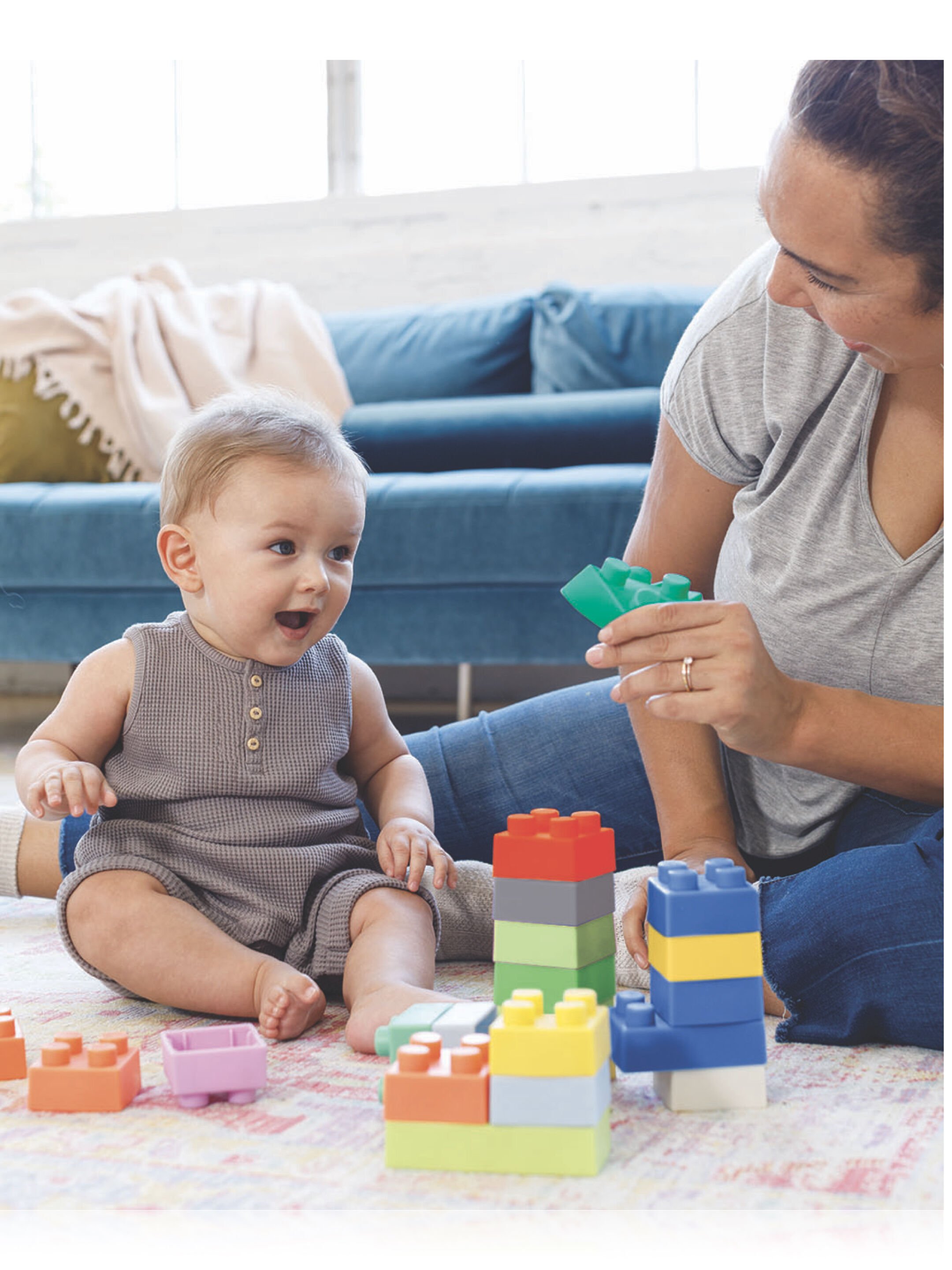 Infantino Super Soft 1st Building Blocks