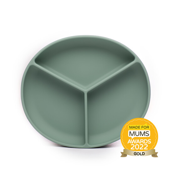 Pippeta Silicone Suction Plate - Meadow Green image number 1