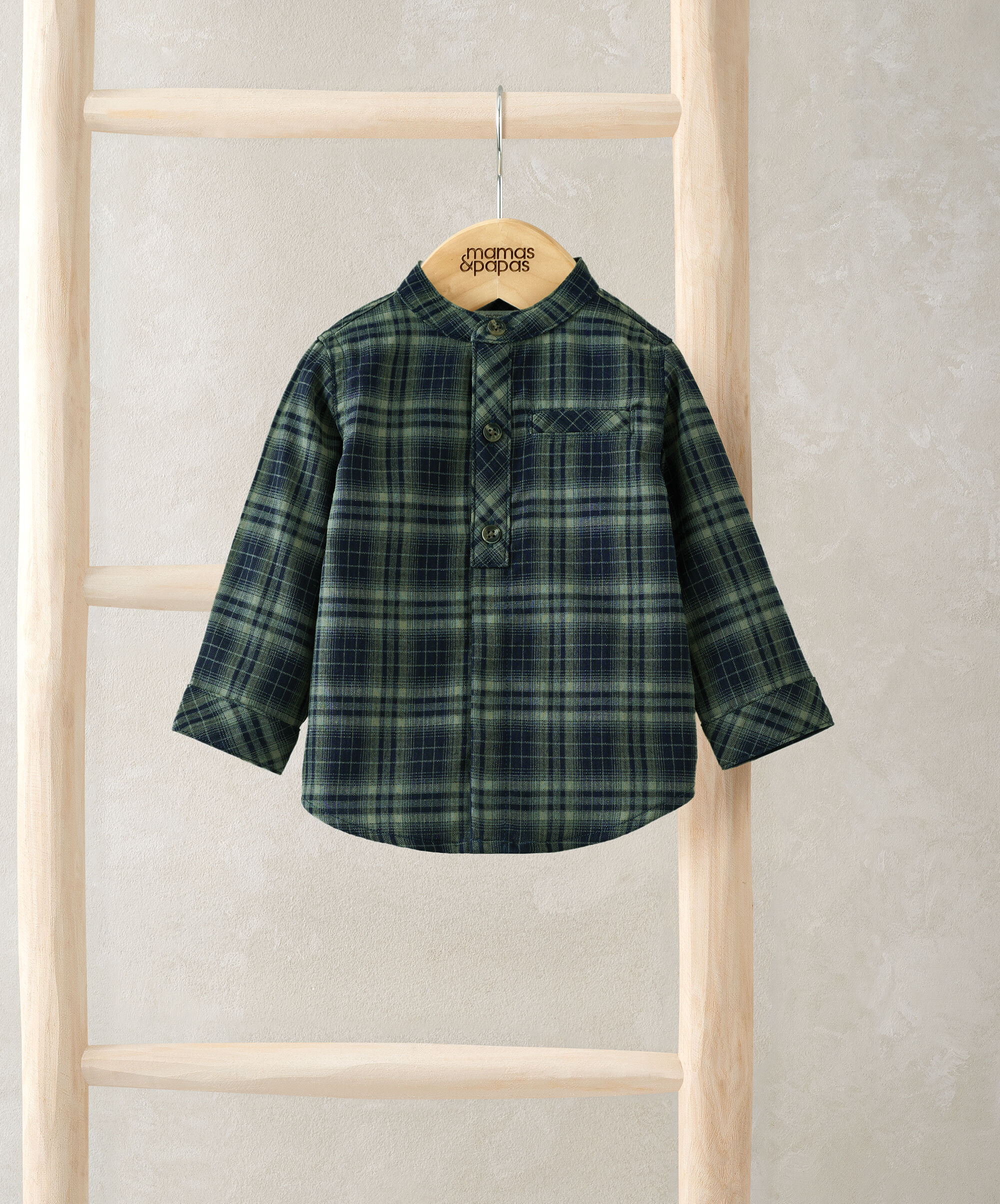 Green Check Shirt