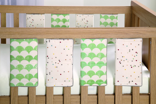 Cot Bar Bumpers (Pack of 8) - Sweet Dreams image number 1