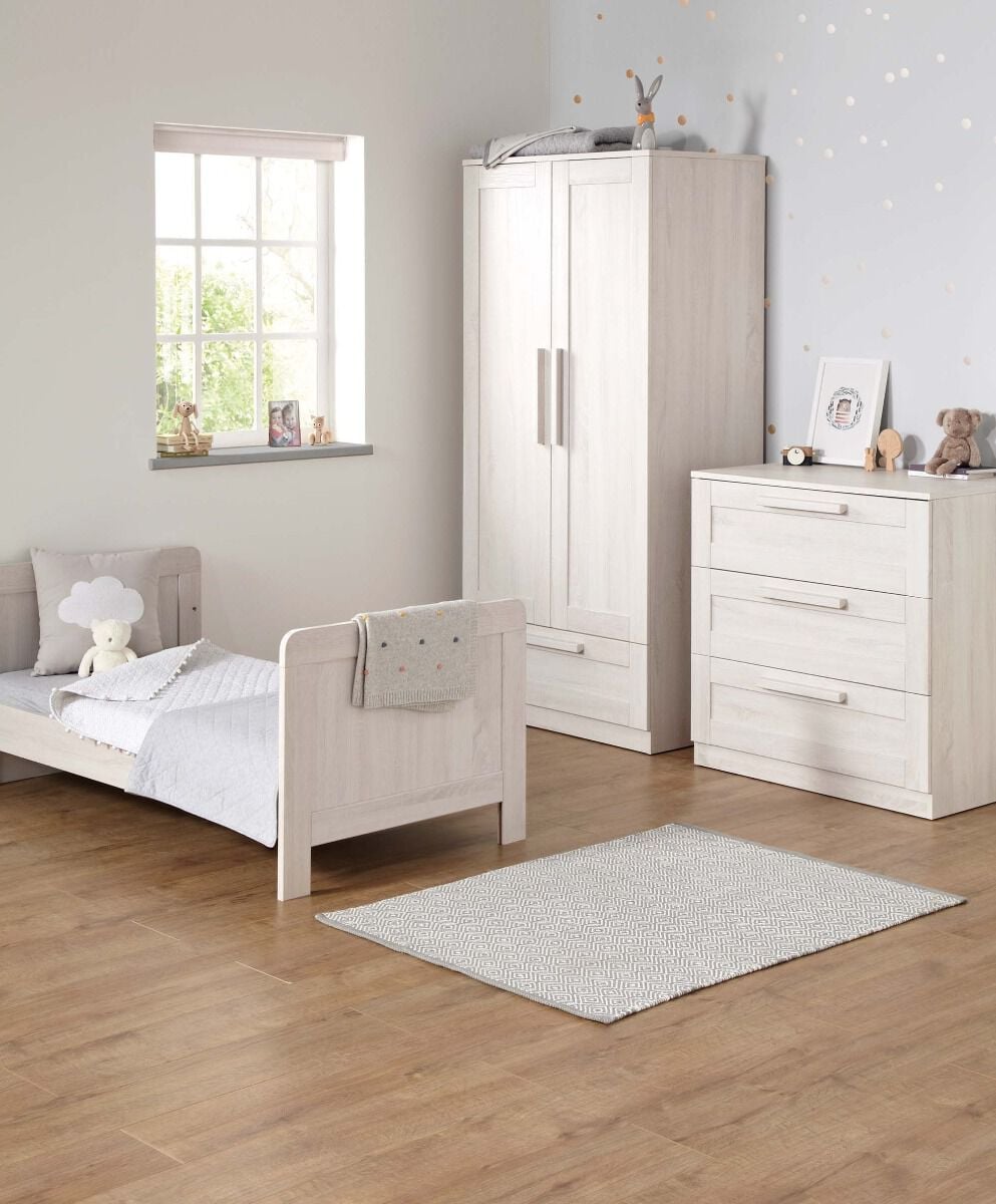 Atlas Cot/Toddler Bed - White image number 6