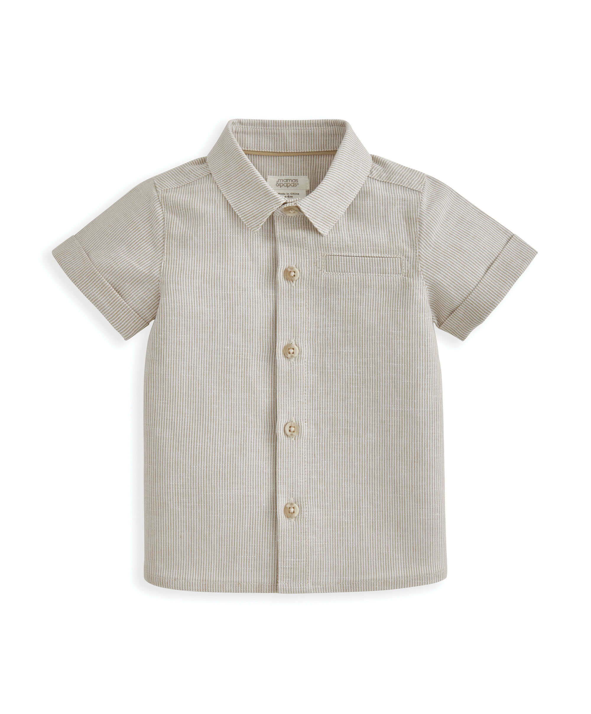 2 Piece Stripe Shirt & Short Set image number 3