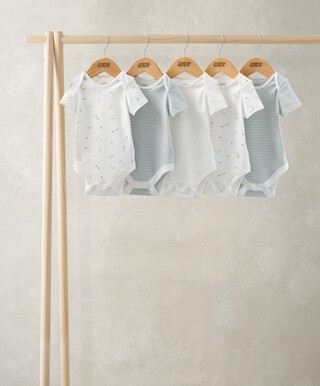 Kites Short Sleeve Bodysuits (Pack of 5)