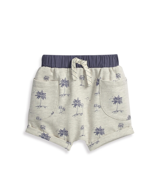 Palm Print Shorts image number 1