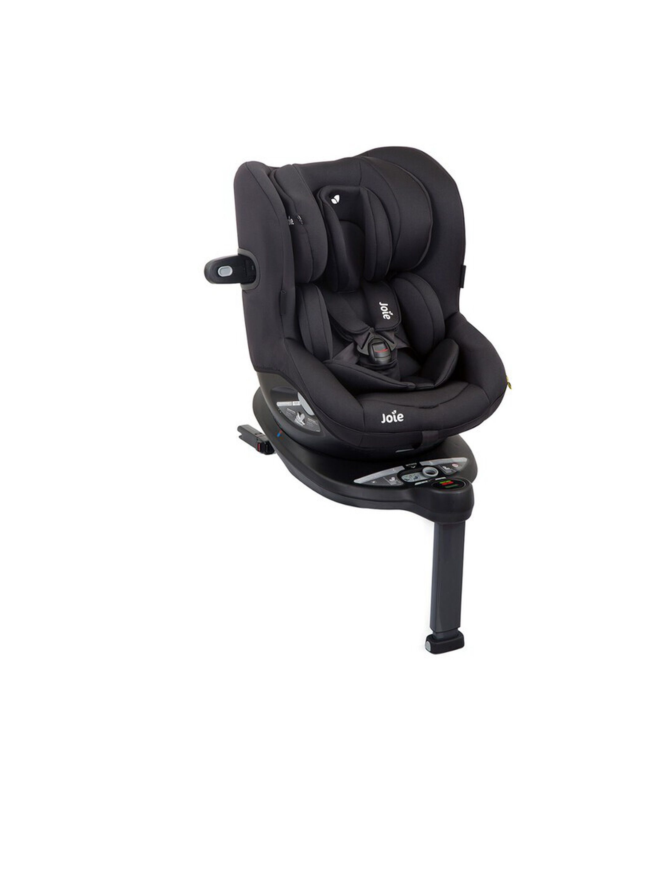 Ocarro 2 Pushchair and Carrycot Bundle with Joie i-Spin 360 Car Seat (3 Pieces) Coal - Heritage image number 4