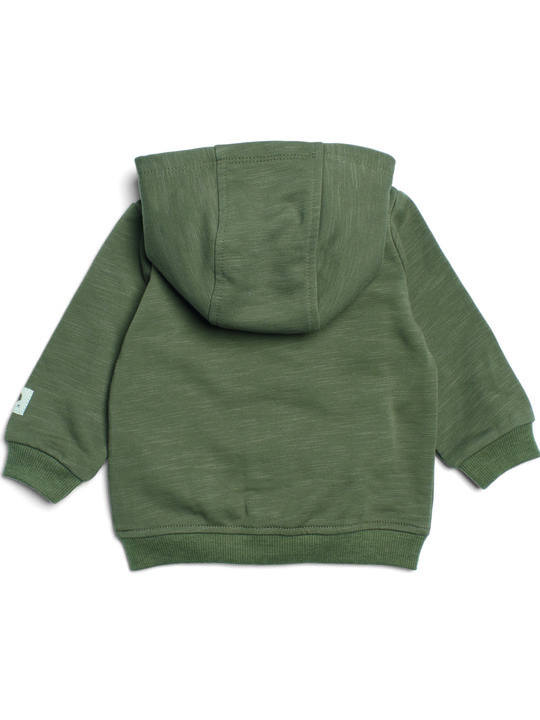 Green Jersey Hoody image number 2