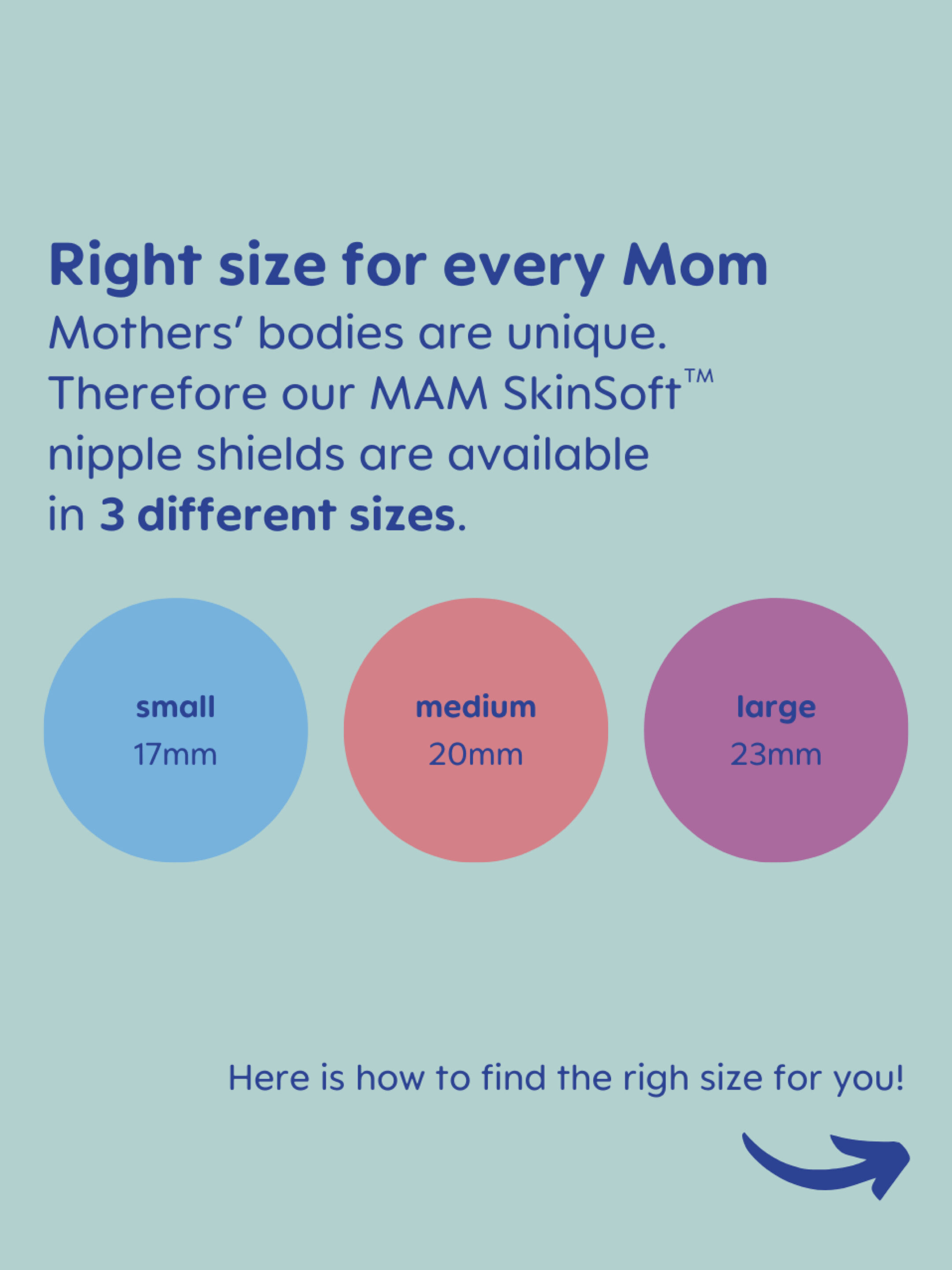 Mam Baby Nipple Shield  Breastfeeding - 0 M+ | Clear  Clear  - Size- M | Pack of 3 image number 4