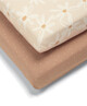Daisy Cotbed Fitted Sheets - 2 Pack image number 1