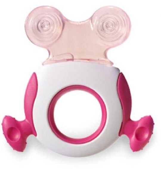 Tommee Tippee Closer to Nature Stage 2 Teether - Pink image number 1