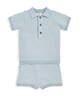 2 Piece Knitted Polo and Short Set image number 2