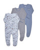 Nautical Jersey Sleepsuits - 3 Pack image number 1