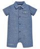 Chambray Romper image number 1