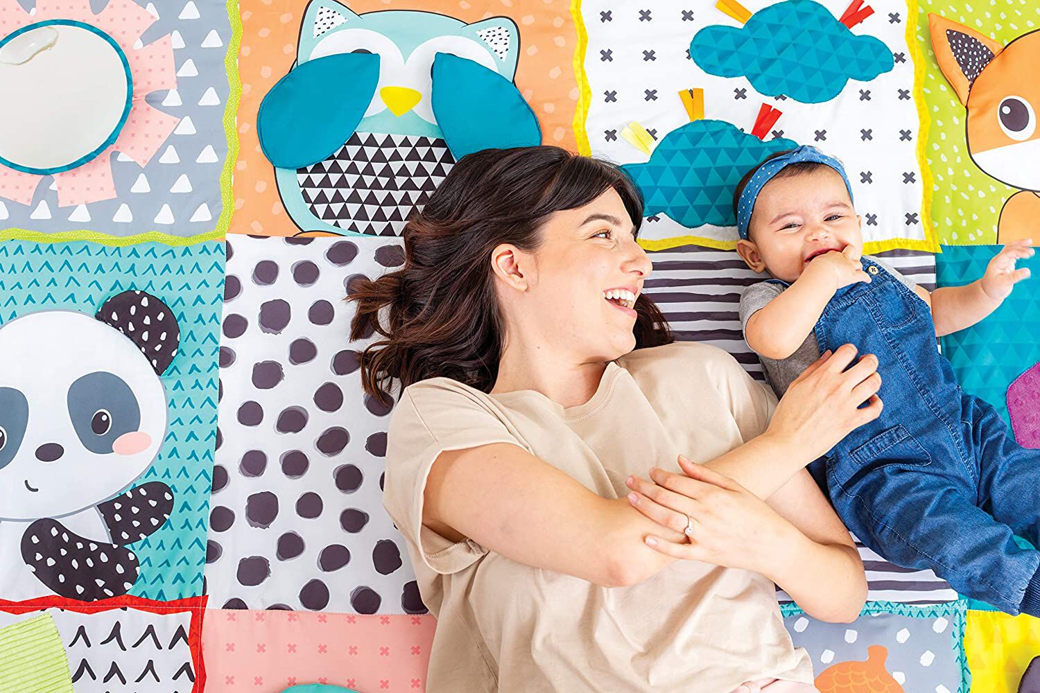 INFANTINO FOLD & GO GIANT DISCOVERY MAT image number 2