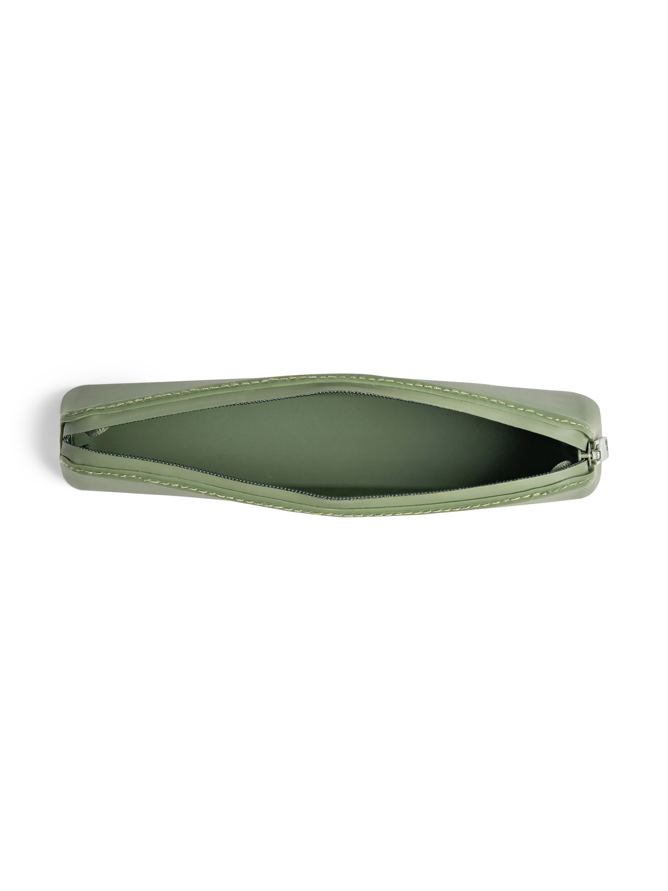 Silicone Cutlery Pouch - Green image number 2