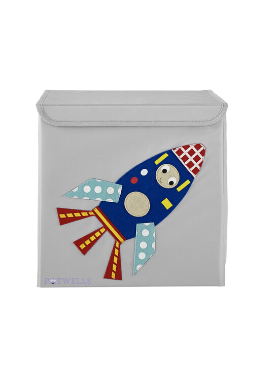 Potwells Children's Storage Box - Rocket image number 1