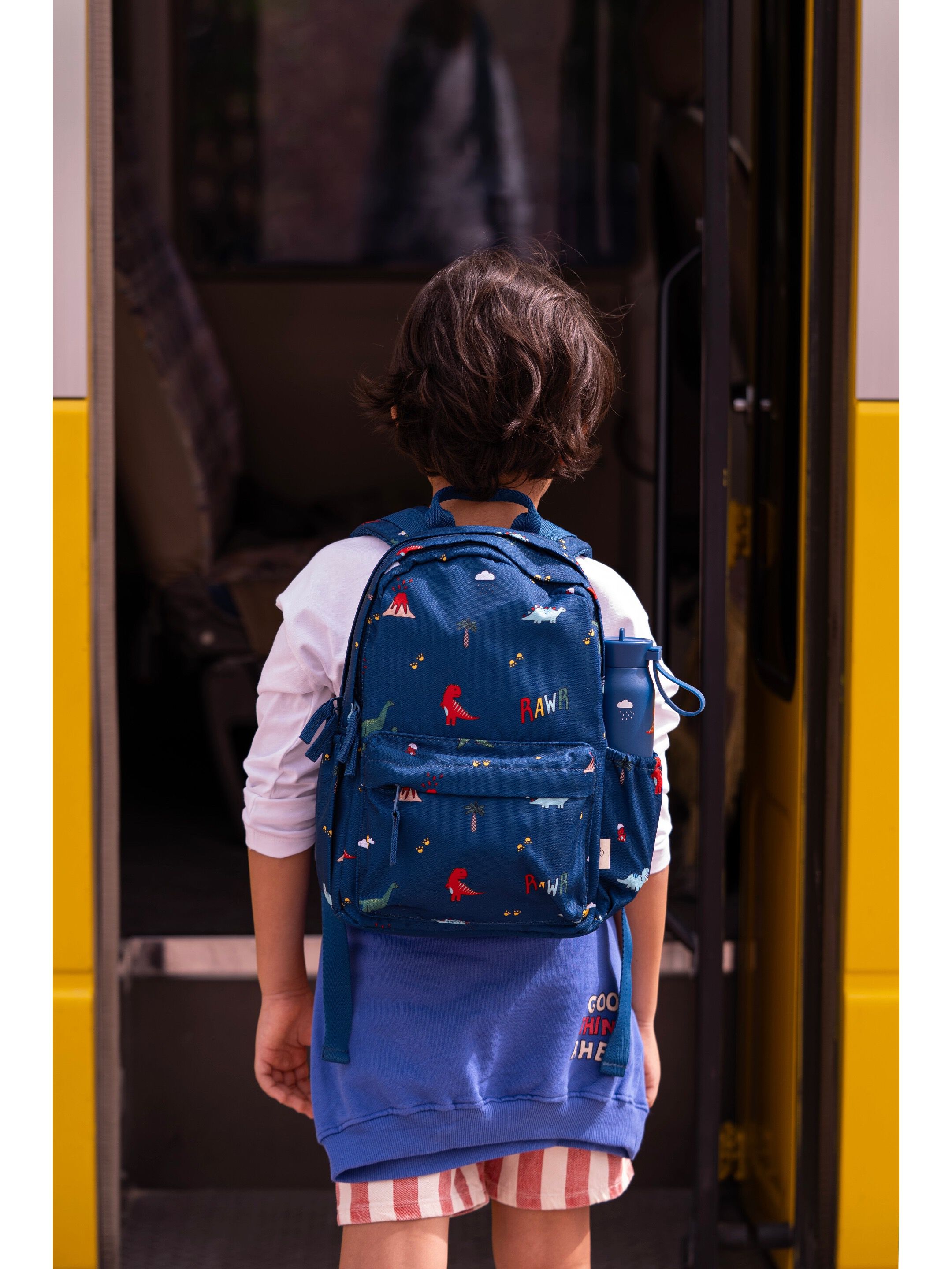 Citron Medium Backpack  - Dino image number 8