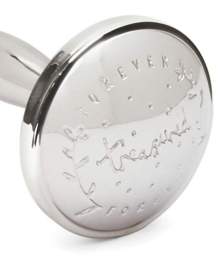 Forever Treasured Rattle - Silver image number 1