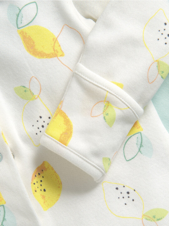 Lemon Sleepsuits 3 Pack image number 5