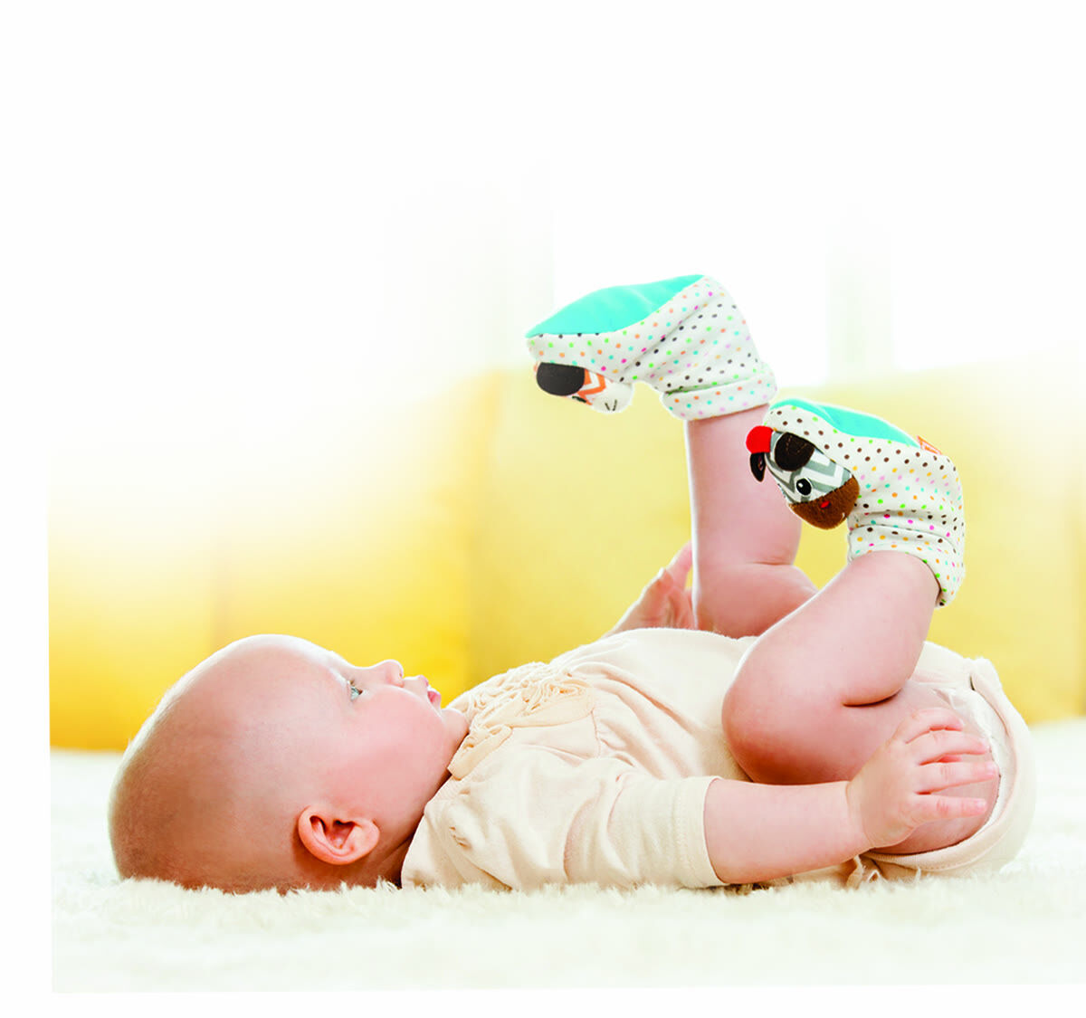 Infantino - Foot Rattles - Zebra/Tiger image number 5