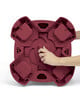 Bug 3-in-1 Floor & Booster Seat with Activity Tray - Cherry image number 13