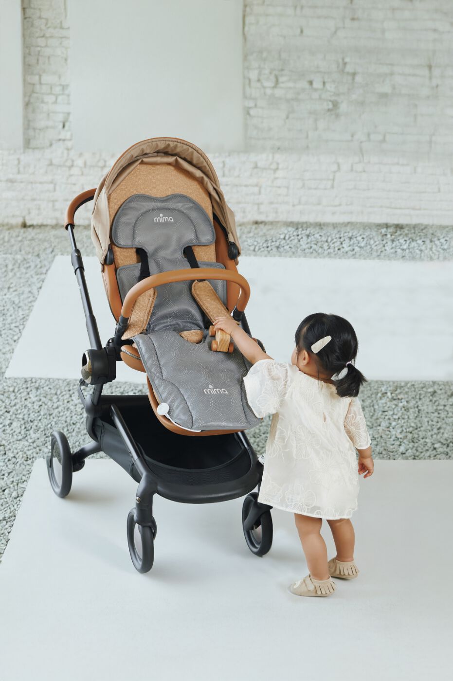 Mima Flo Seat Pad - Grey image number 5